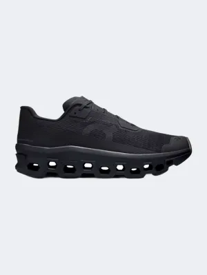 On Cloudmonster Void Men Running Sneakers Black Essential mens casual shoes for comfort