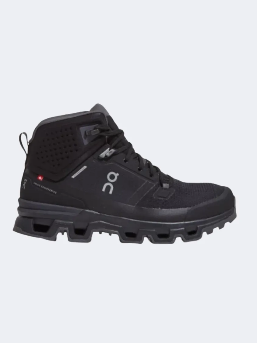 On Cloudrock 2 Waterproof Men Hiking Espadrilles  Black/Eclipse Mens shoes for everyday urban style