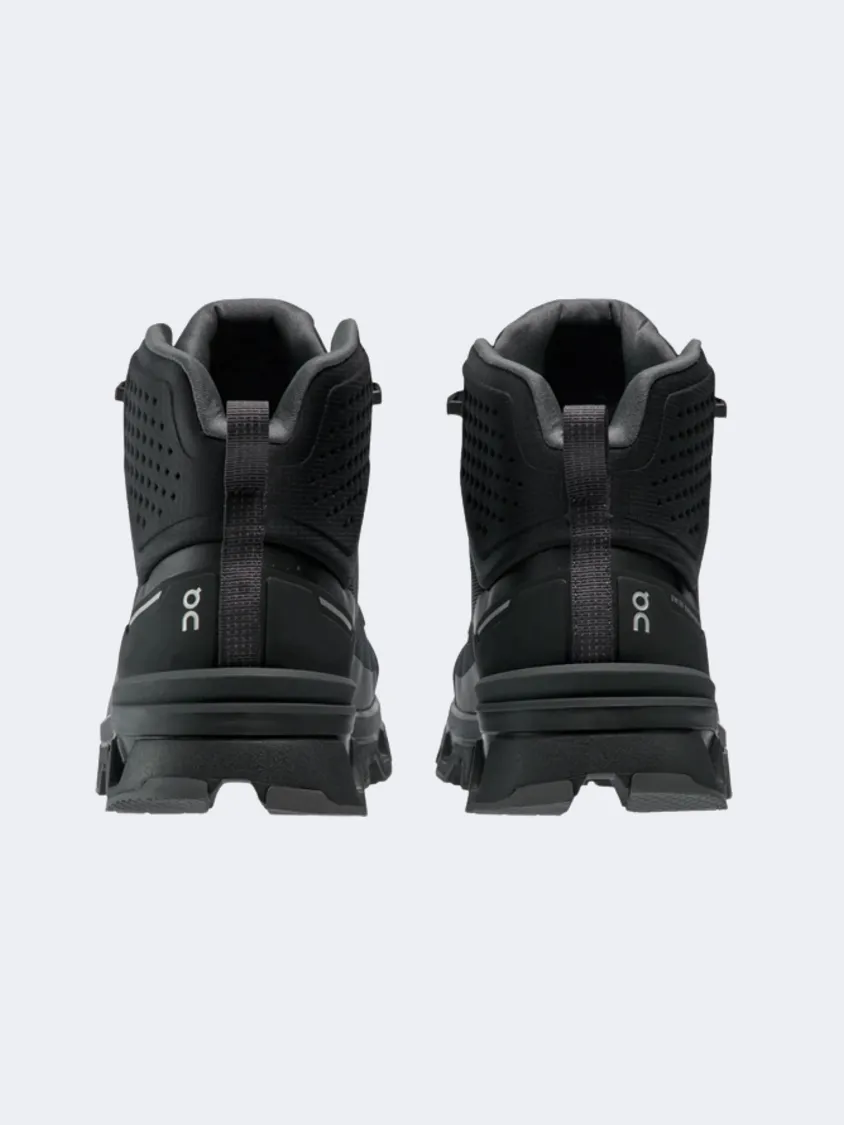 On Cloudrock 2 Waterproof Men Hiking Espadrilles  Black/Eclipse Mens Casual Everyday Sneakers