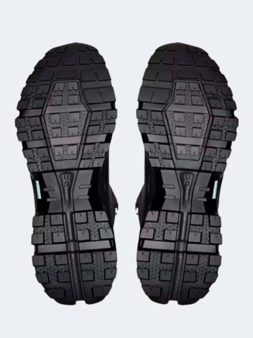 On Cloudrock Mid Waterproof Men Hiking Sneakers Black Mens Urban Style Comfort Shoes
