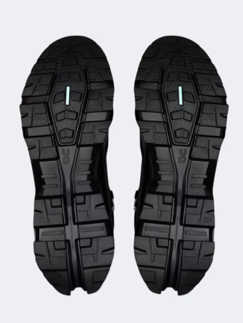 On Cloudrock Trek Waterproof Men Hiking Sneakers Black Mens Urban Style Comfort Shoes