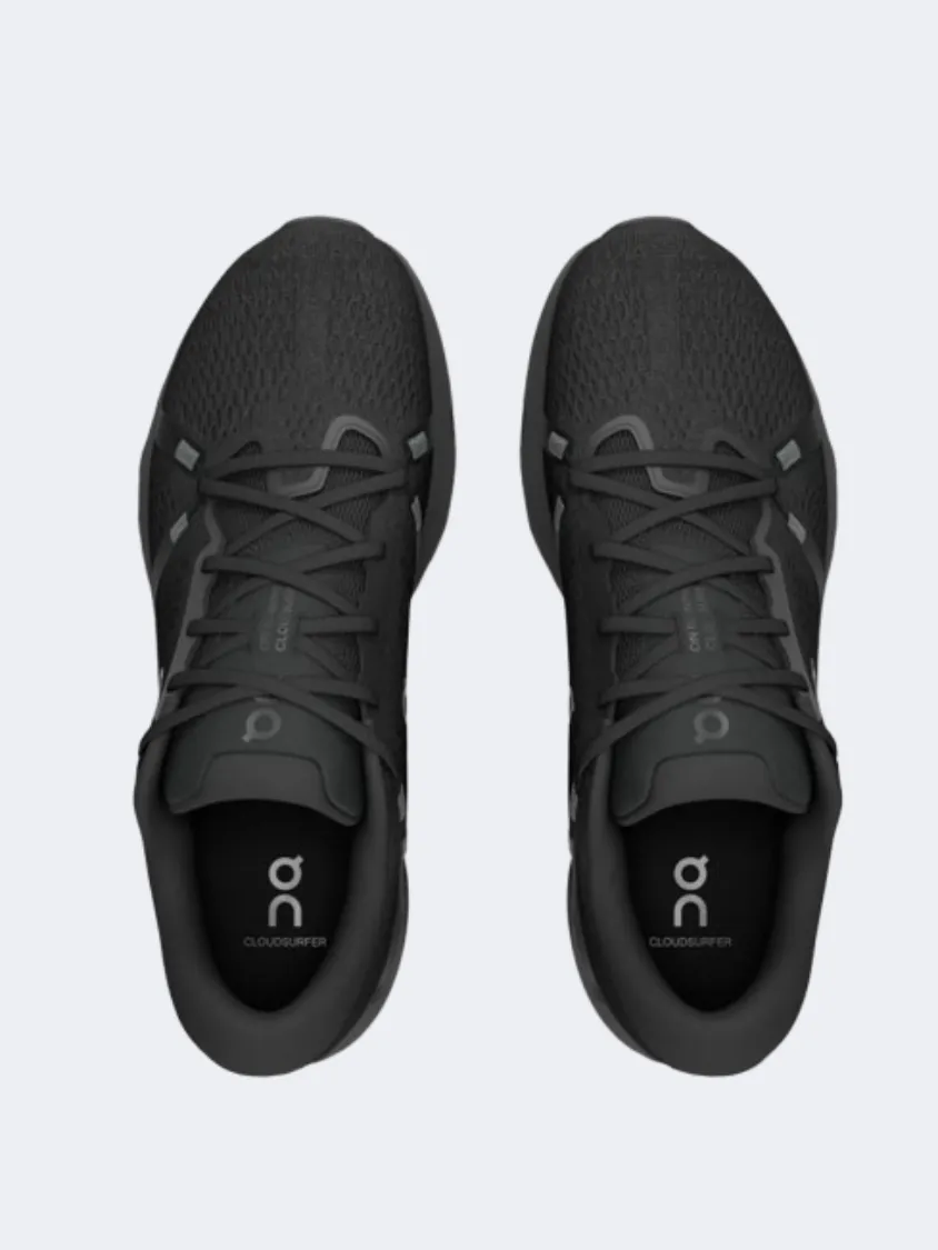 On Cloudsurfer 2 Men Running Sneakers Black Mens Urban Style Comfort Shoes