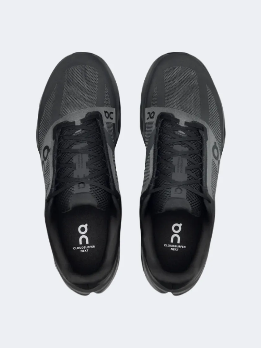 On Cloudsurfer Next 1 Men Running Shoes Black/Eclipse Mens Urban Style Comfort Shoes