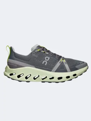 On Cloudsurfer Trail 1 Men Hiking Shoes Iron/Lima Mens shoes for everyday urban style