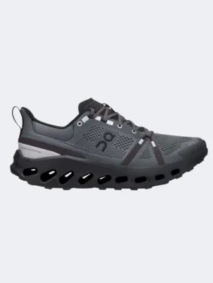On Cloudsurfer Trail Men Hiking Shoes Eclipse/Black Mens shoes for everyday urban style