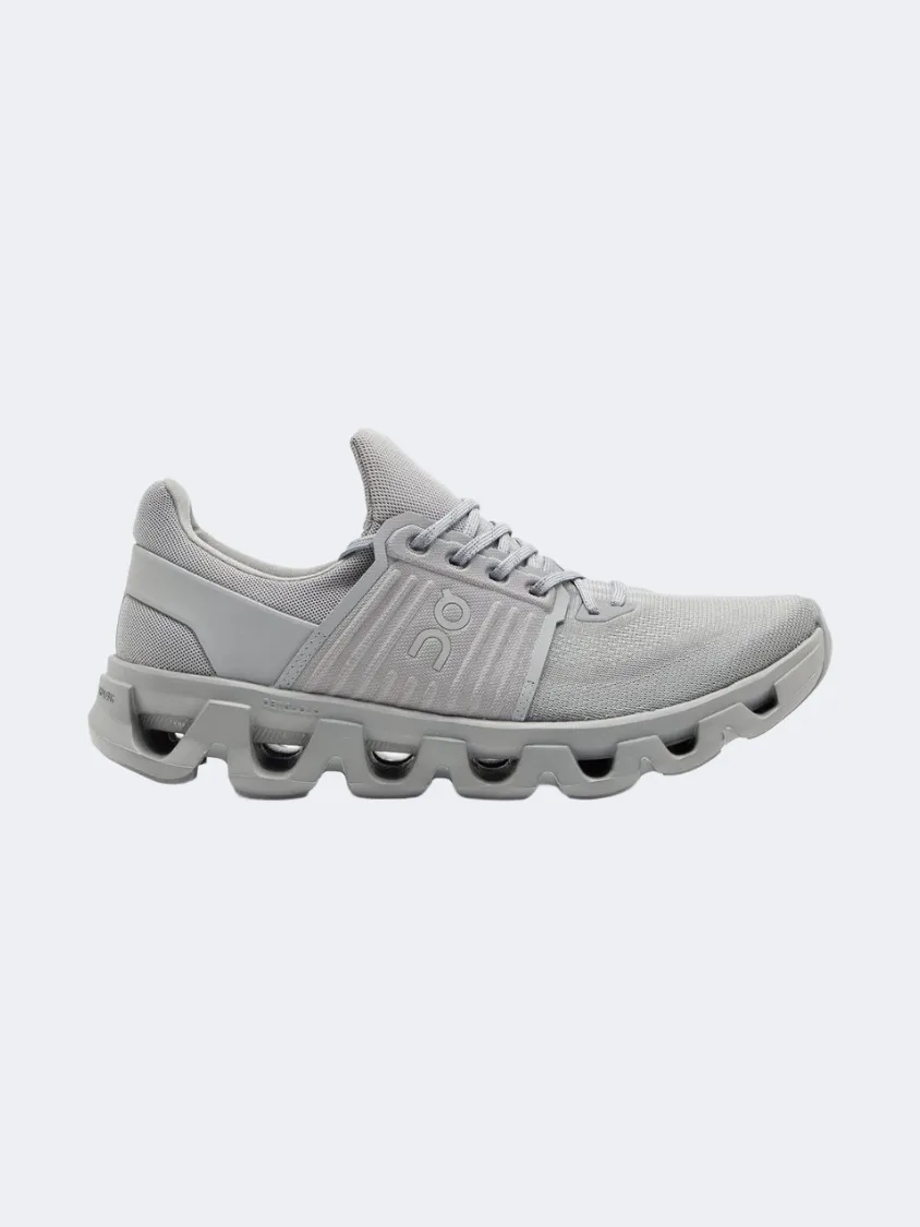 On Cloudswift 4 Ad Men Running Sneakers Alloy/Frost Essential mens casual shoes for comfort