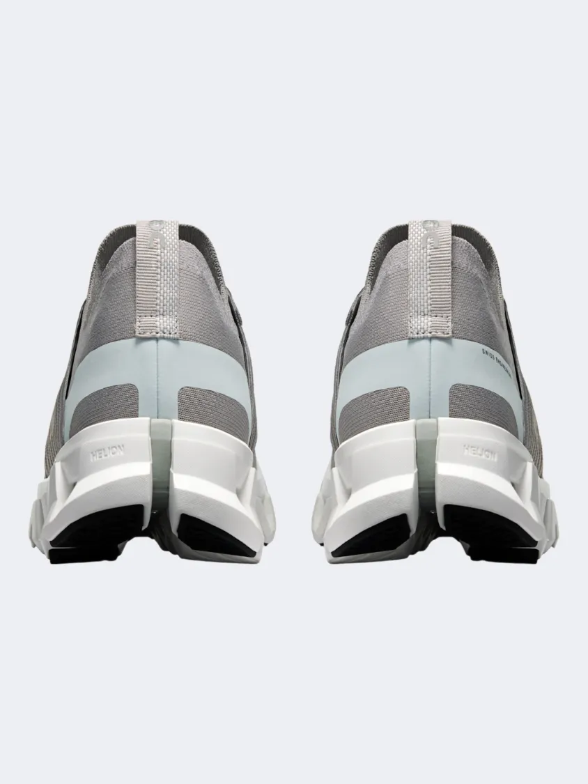 On Cloudswift 4 Men Running Shoes Alloy/Glacier Mens Urban Style Comfort Shoes