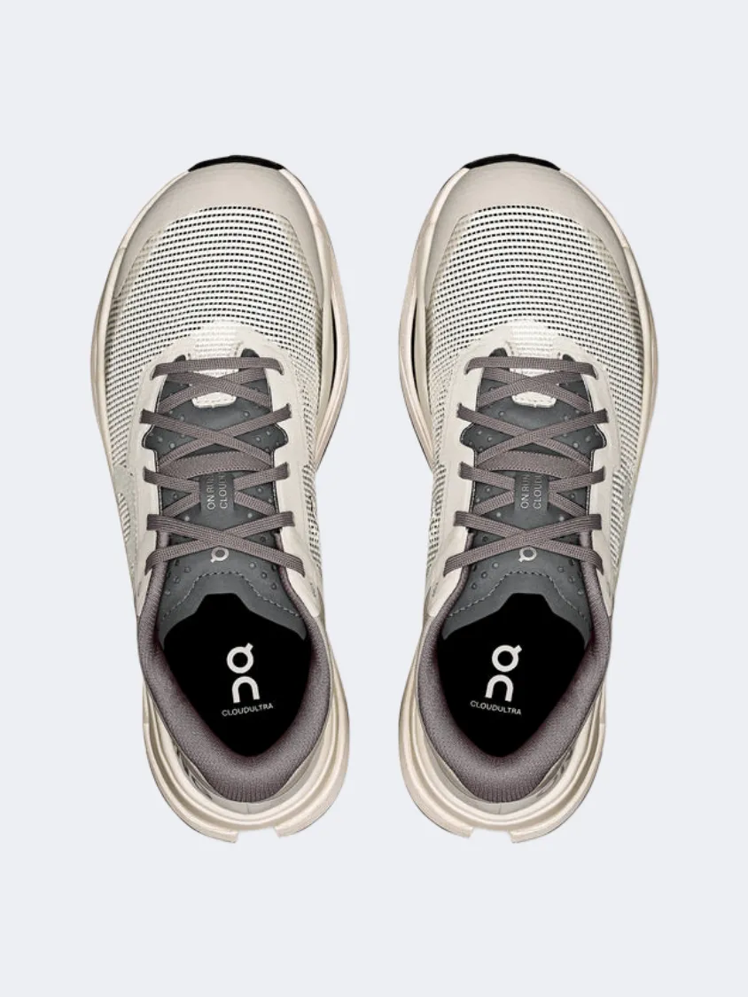 On Cloudultra 3 Men Trail Runn Shoes Rock/White Mens Urban Style Comfort Shoes
