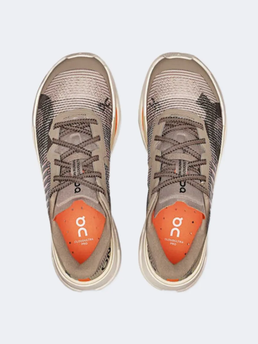 On Cloudultra Pro 1 Men Trail Runn Shoes Cinder/Pearl Mens Urban Style Comfort Shoes