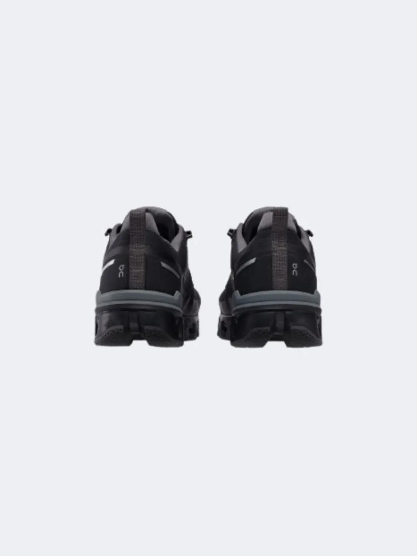 On Cloudwander Waterproof Men Hiking Shoes Black/Eclipse Mens Casual Everyday Sneakers