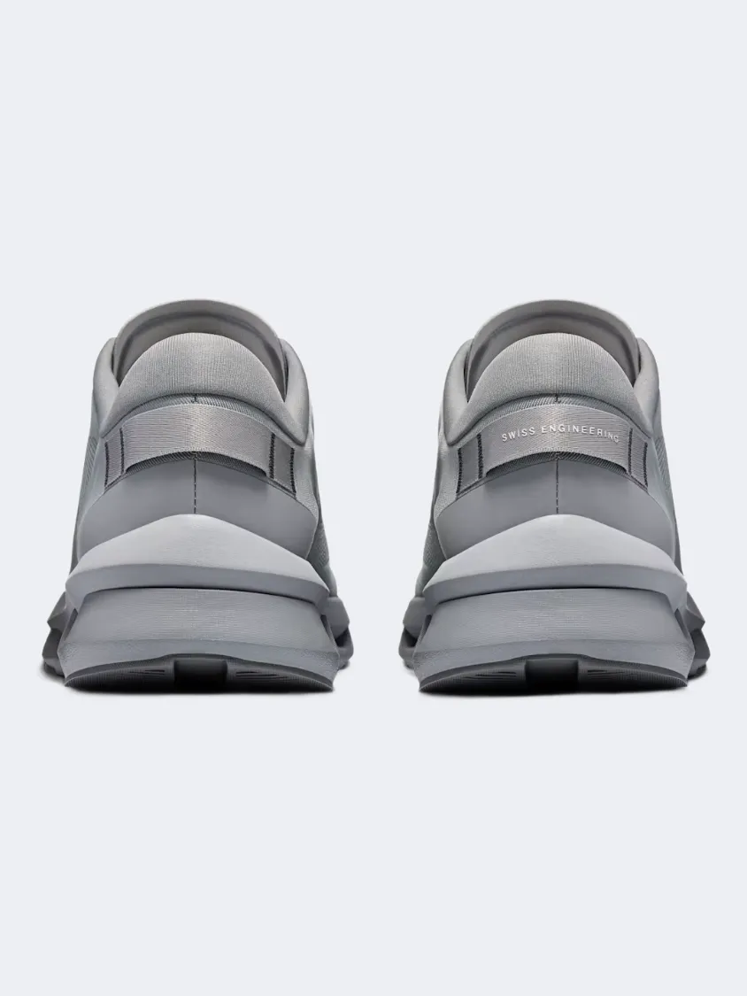 On Cloudzone 1 Men Lifestyle Shoes Alloy/Rock Mens Urban Style Comfort Shoes