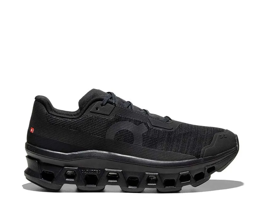On On Running Shoes On Cloudmonster Void "Black"