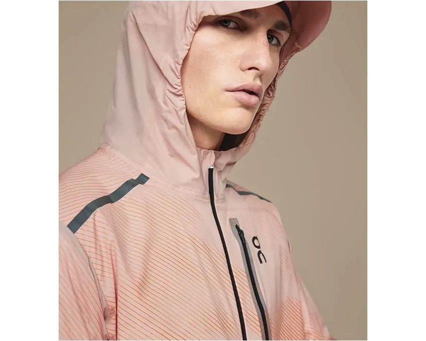 On On Running Shoes On Weather Jacket Lumos