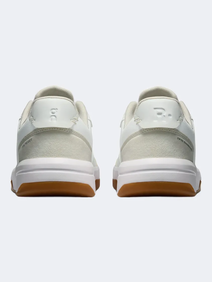 On The Roger Clubhouse Men Lifestyle Shoes White/Ivory Mens Urban Style Comfort Shoes