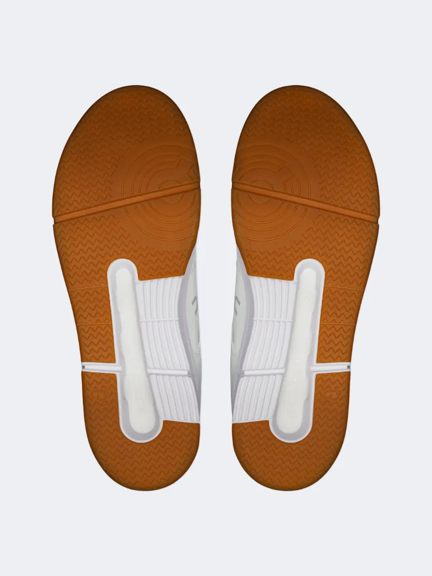 On The Roger Clubhouse Men Lifestyle Shoes White/Ivory Mens Urban Style Comfort Shoes