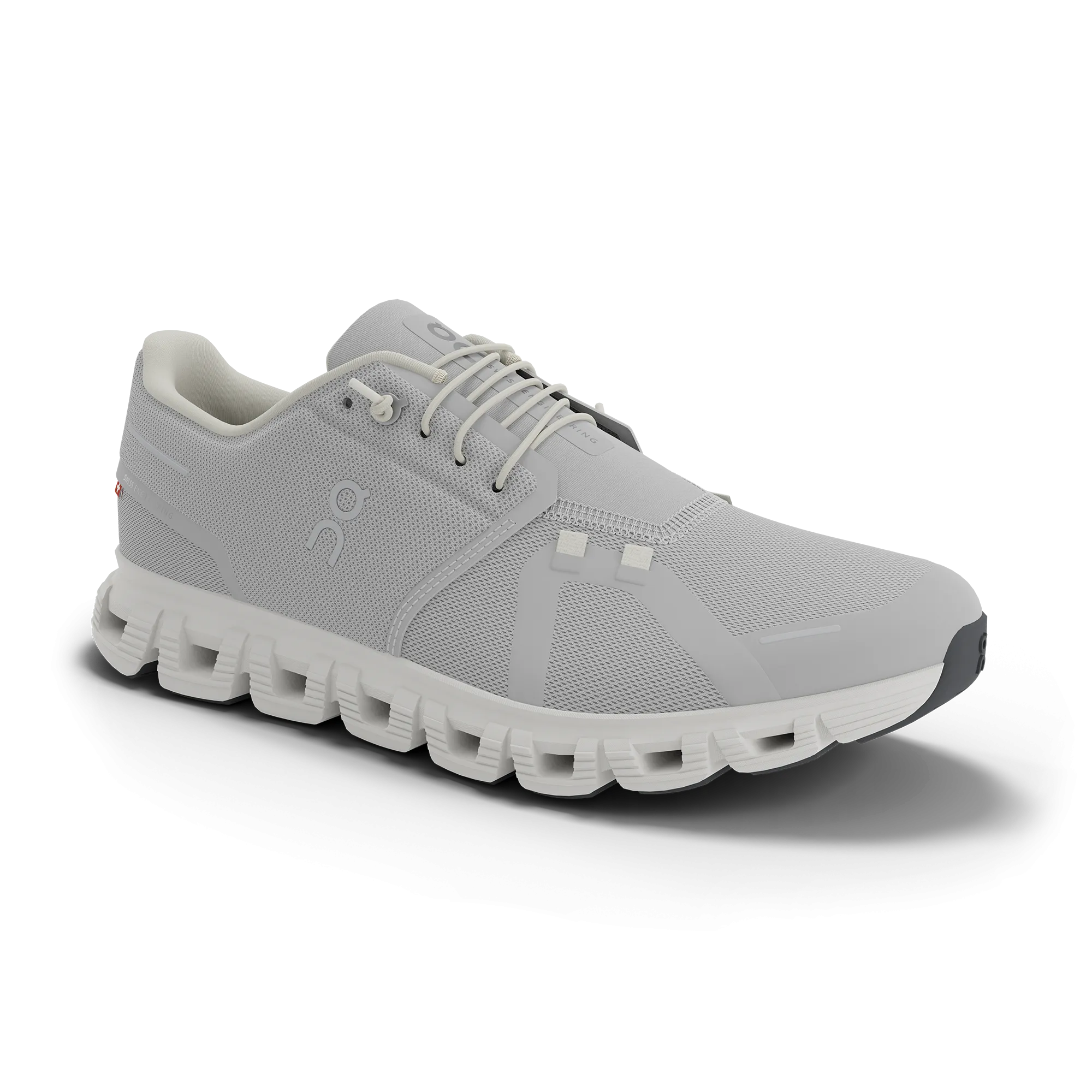 On Women's Cloud 6 Shoes - Glacier / White On Cloud Shoes