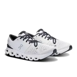 On Women's Cloud X 4 Shoes - Ivory / Black On Cloud Shoes