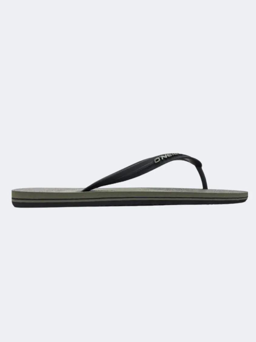 ONeill Profile Color Block Men Beach Sandals Green Mens shoes for everyday urban style