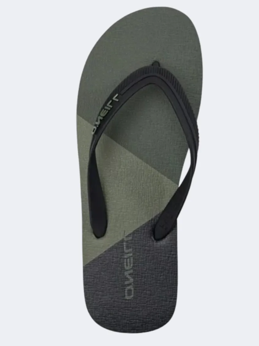 ONeill Profile Color Block Men Beach Sandals Green Mens Casual Everyday Sneakers
