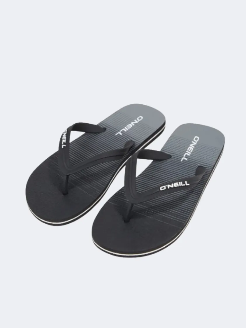 ONeill Profile Graphic Men Beach Sandals Black Gradient Panel Mens Casual Everyday Sneakers