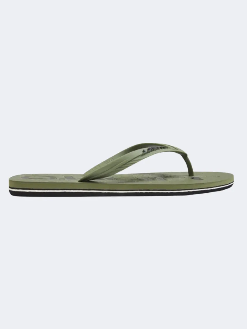 ONeill Profile Logo Men Beach Sandals Deep Lichen Green Mens shoes for everyday urban style