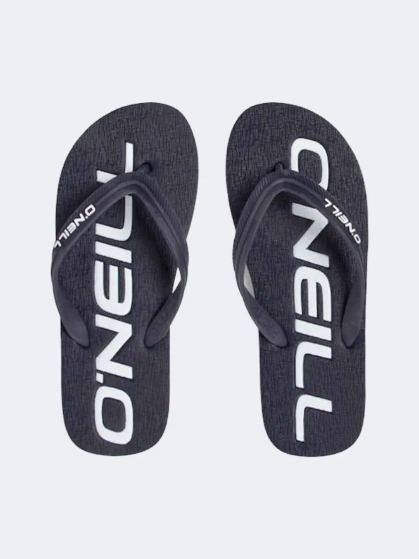 ONeill Profile Logo Men Beach Slippers Ink Blue Mens Urban Style Comfort Shoes