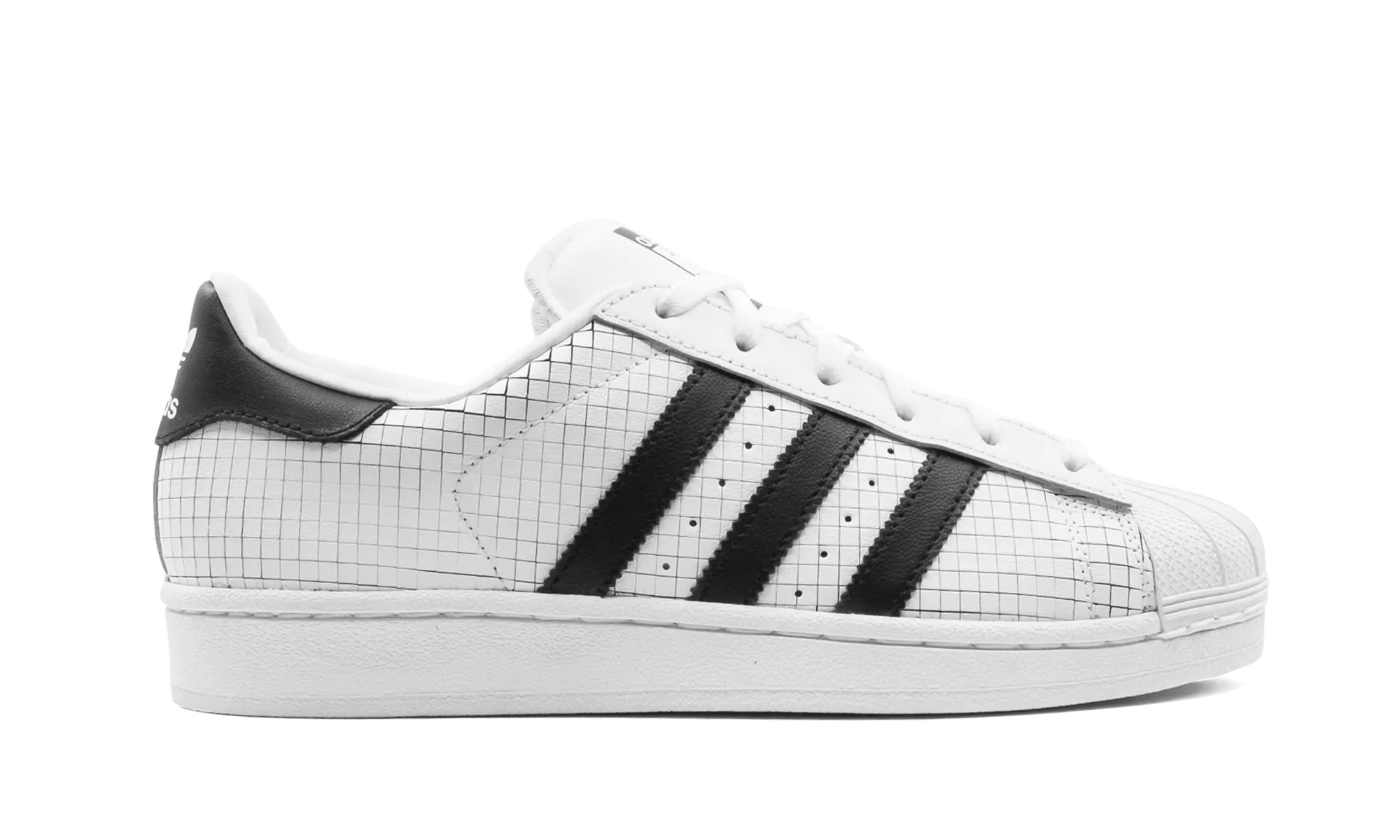Originals Superstar "Leather Grid" adidas casual mens footwear