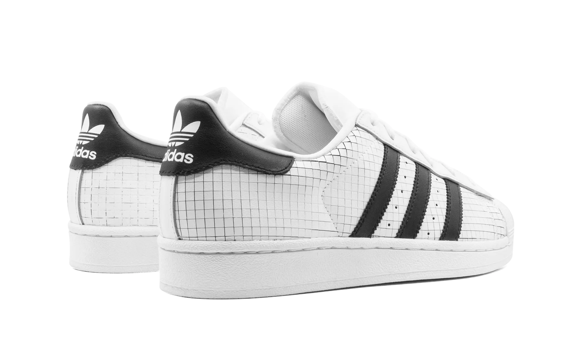 Originals Superstar "Leather Grid" adidas casual mens footwear