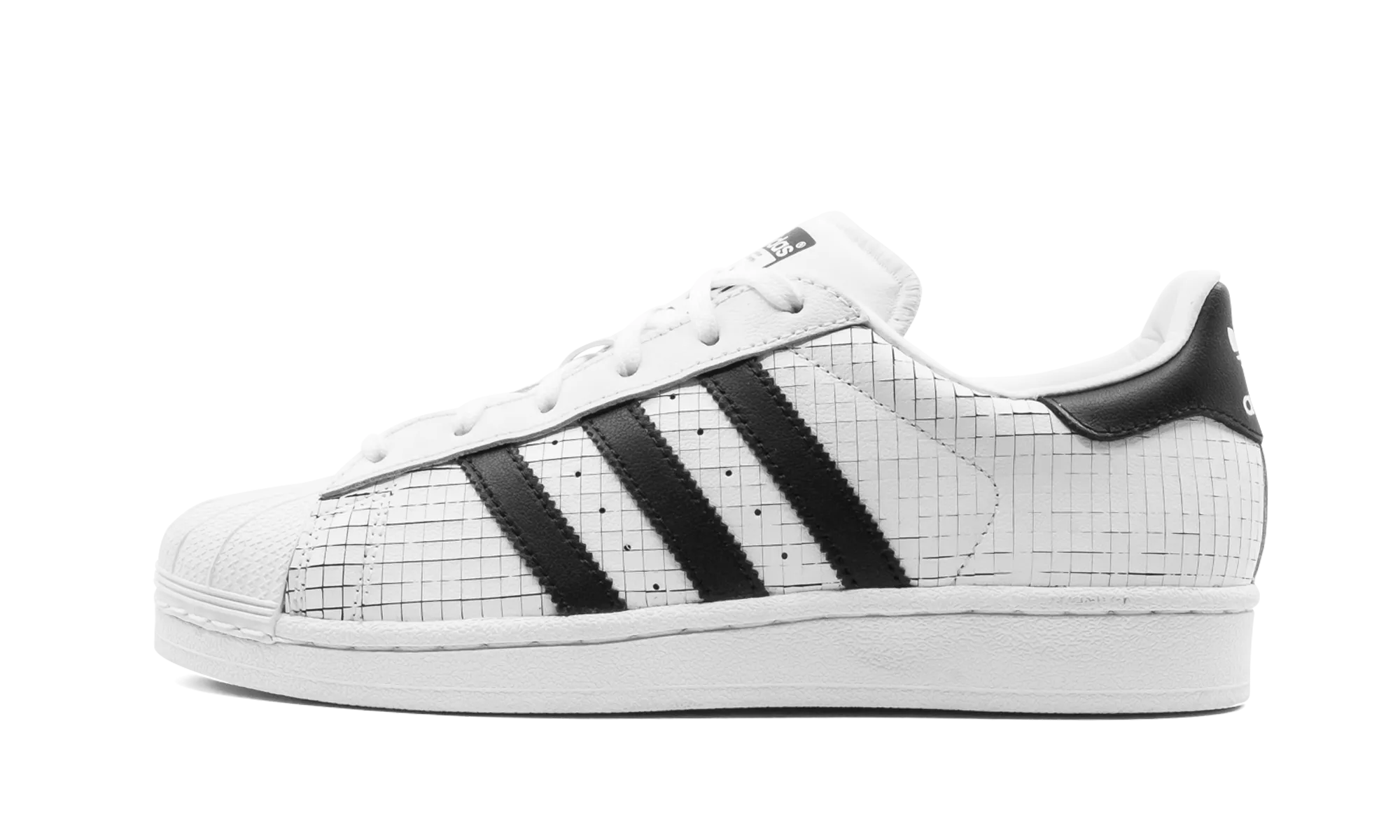 Originals Superstar "Leather Grid" adidas casual mens footwear