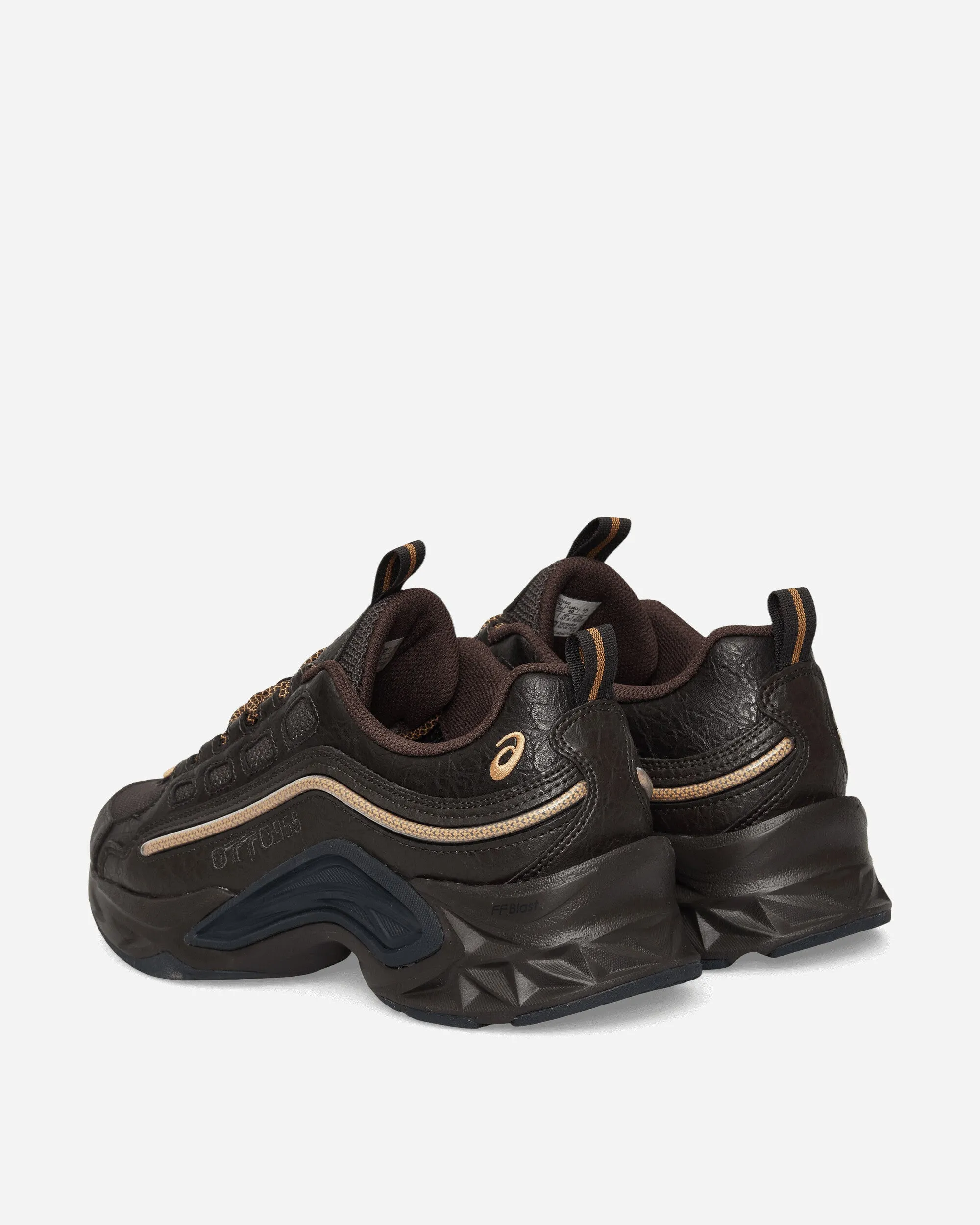OTTO958 PROTOBLAST-CMLVIII Sneakers Dark Brown / Pure Gold Cushion Running