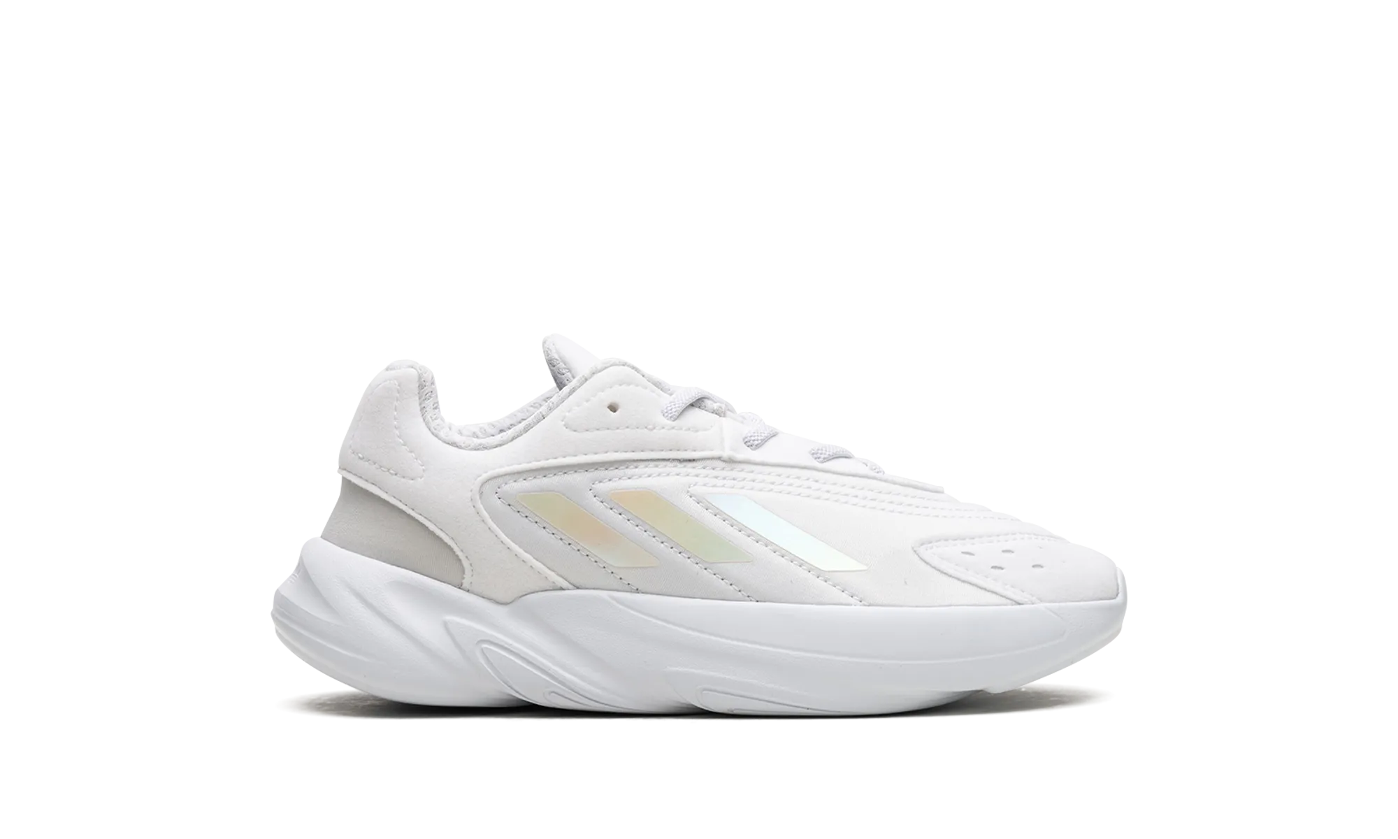 Ozelia GS "Triple White" adidas grade school sneakers