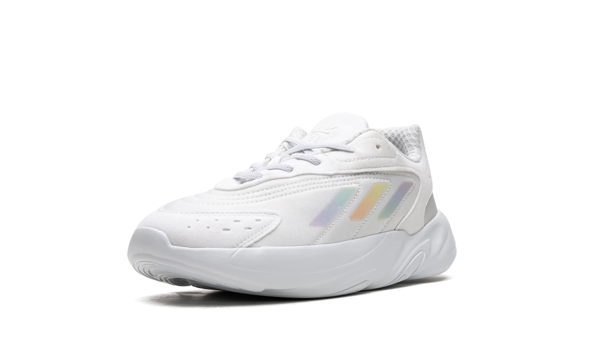 Ozelia GS "Triple White" adidas grade school sneakers