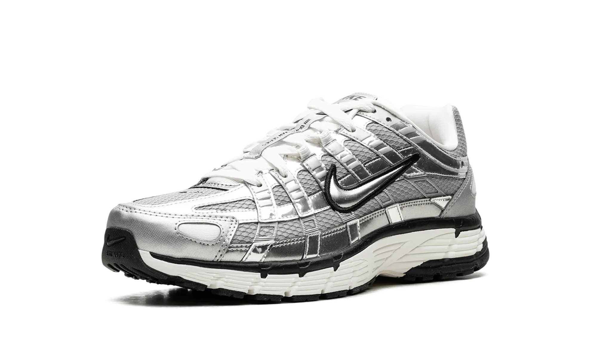 P-6000 "Metallic Silver" nike breathable mens trainers
