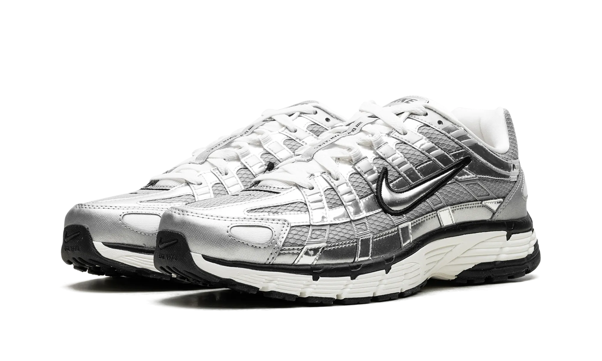 P-6000 "Metallic Silver" nike breathable mens trainers