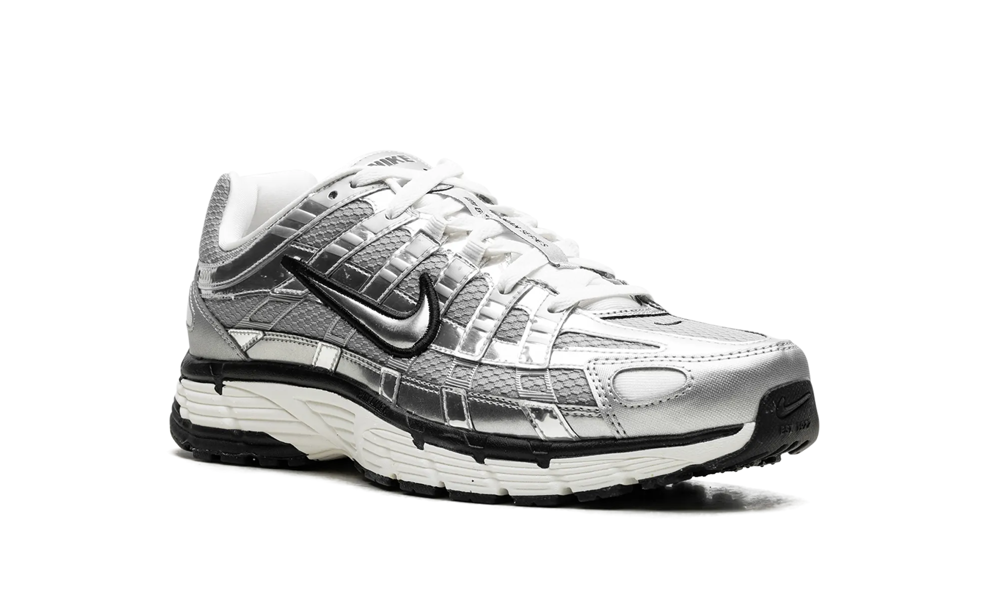 P-6000 "Metallic Silver" nike breathable mens trainers