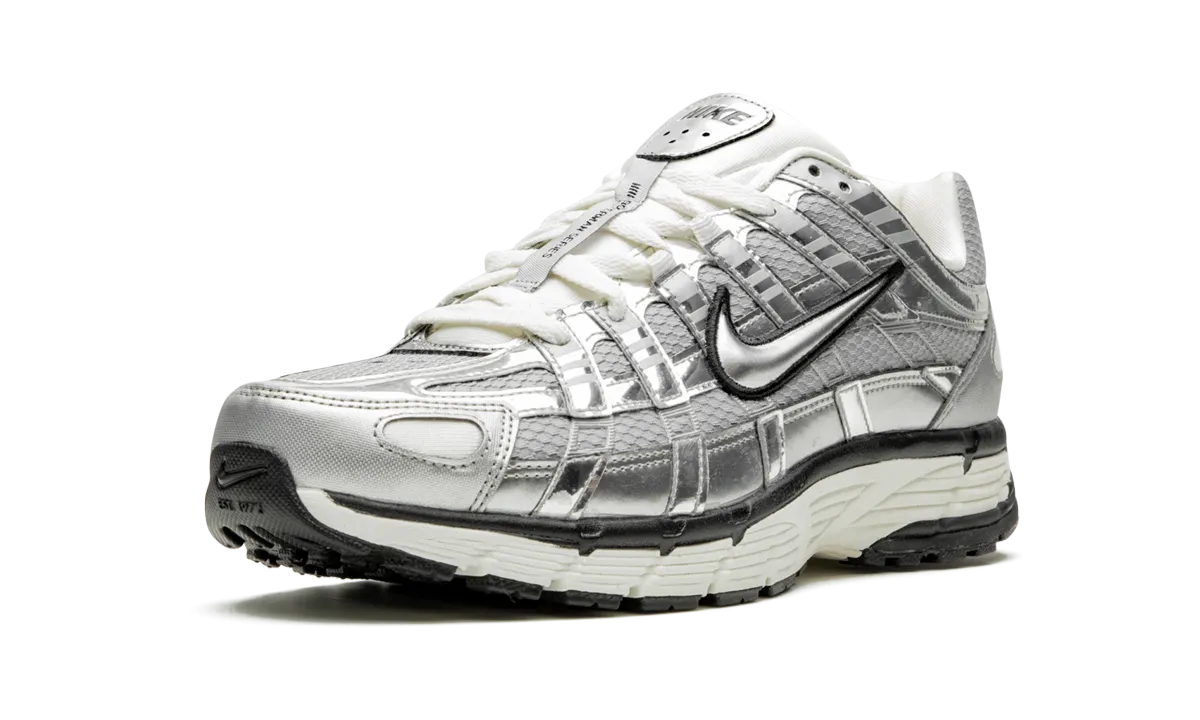 P-6000 "Metallic Silver" nike breathable mens trainers
