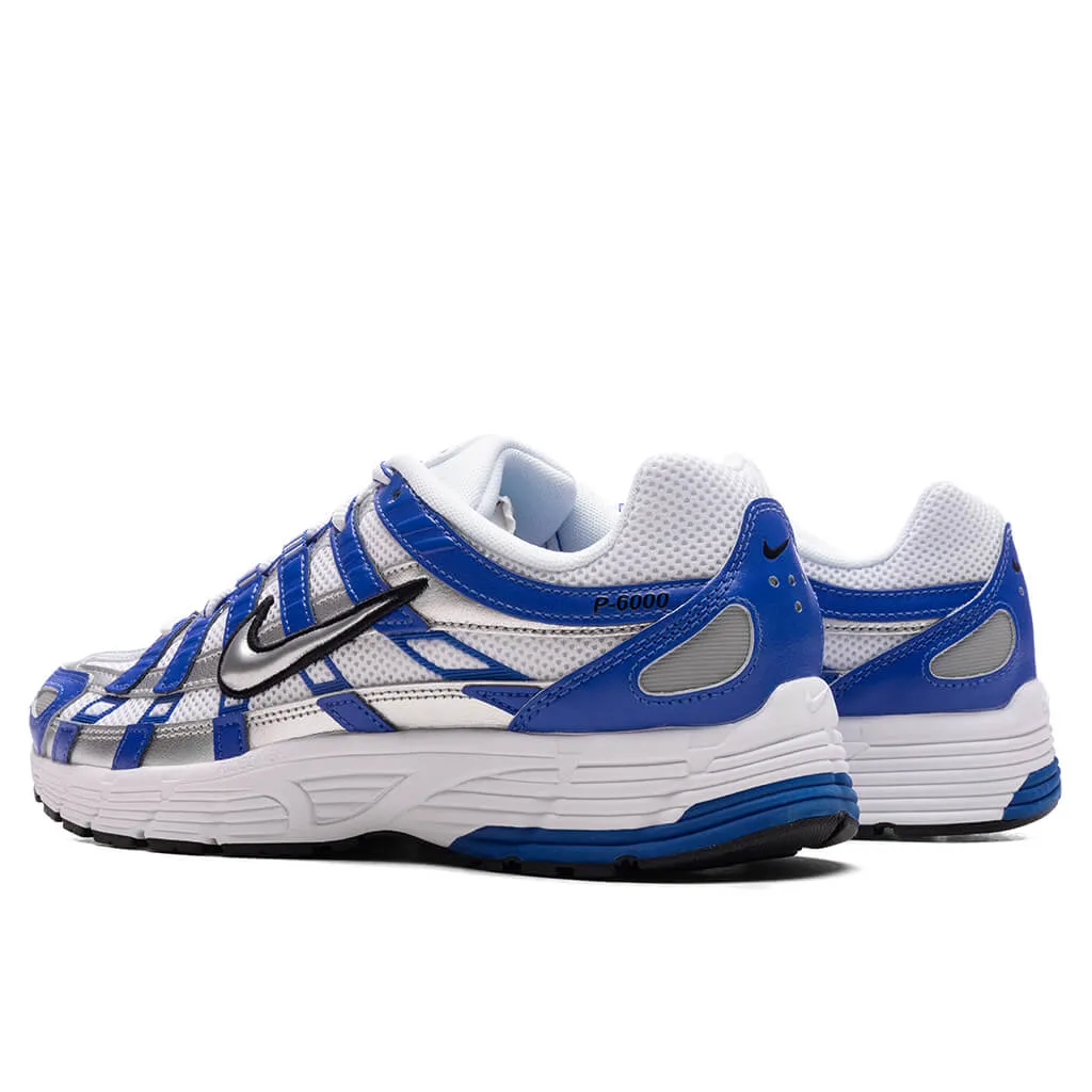 P-6000 - Racer Blue/Metallic Silver Nike Lightweight Everyday Shoes