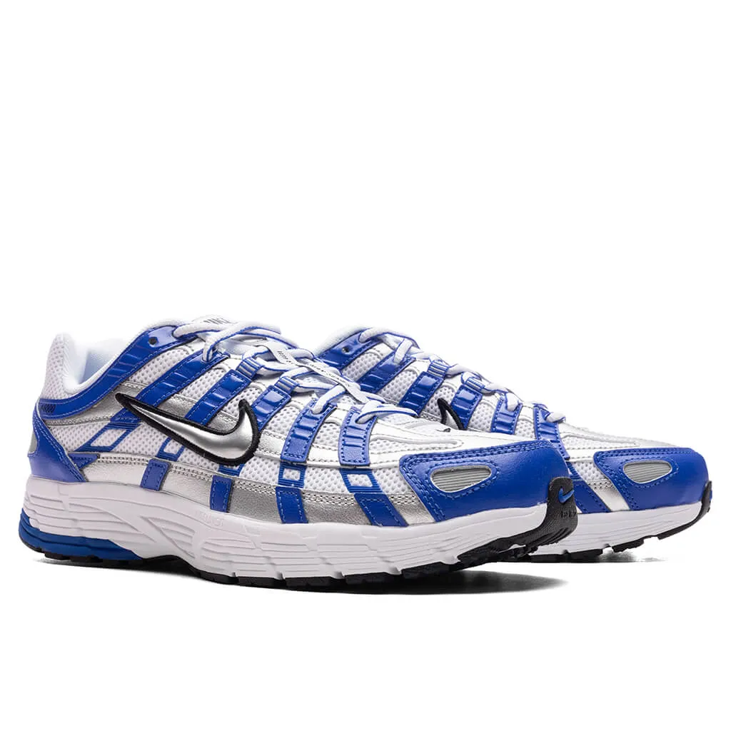 P-6000 - Racer Blue/Metallic Silver Nike Lightweight Everyday Shoes