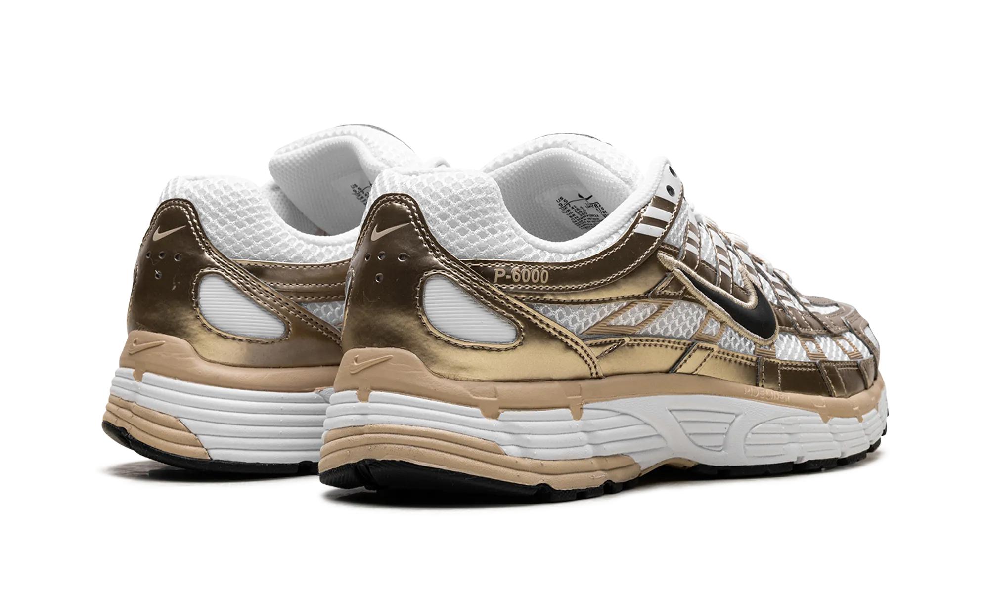 P-6000 WMNS "Gold" nike womens breathable trainers