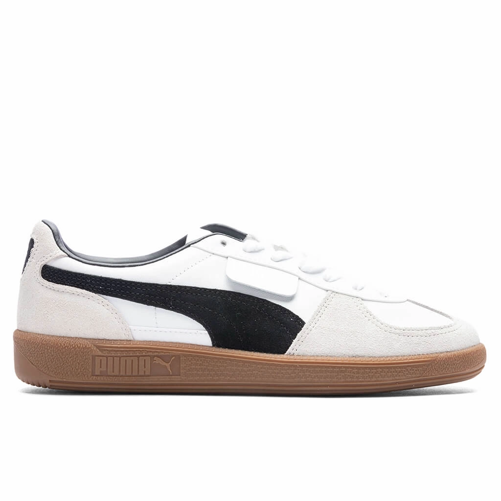 Palermo - White/Vapor Grey/Gum Puma sneakers for casual streetwear