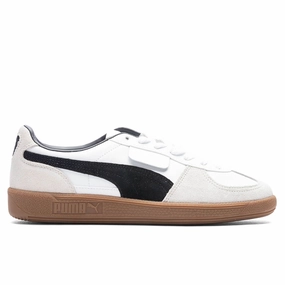 Palermo - White/Vapor Grey/Gum Puma sneakers for casual streetwear