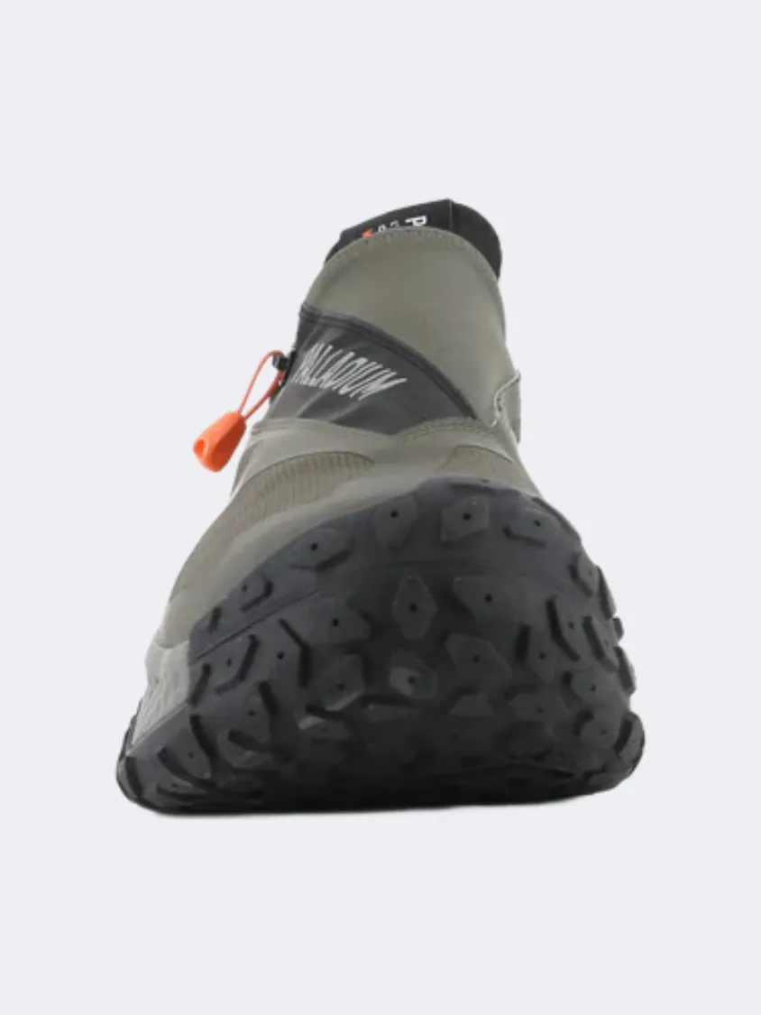 Palladium Offbound Waterproof Zip Men Lifestyle Shoes Olive Night Mens Urban Style Comfort Shoes