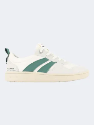 Palladium Pallacup Flame Men Lifestyle Shoes Cream/Foliage Green Essential mens casual shoes for comfort