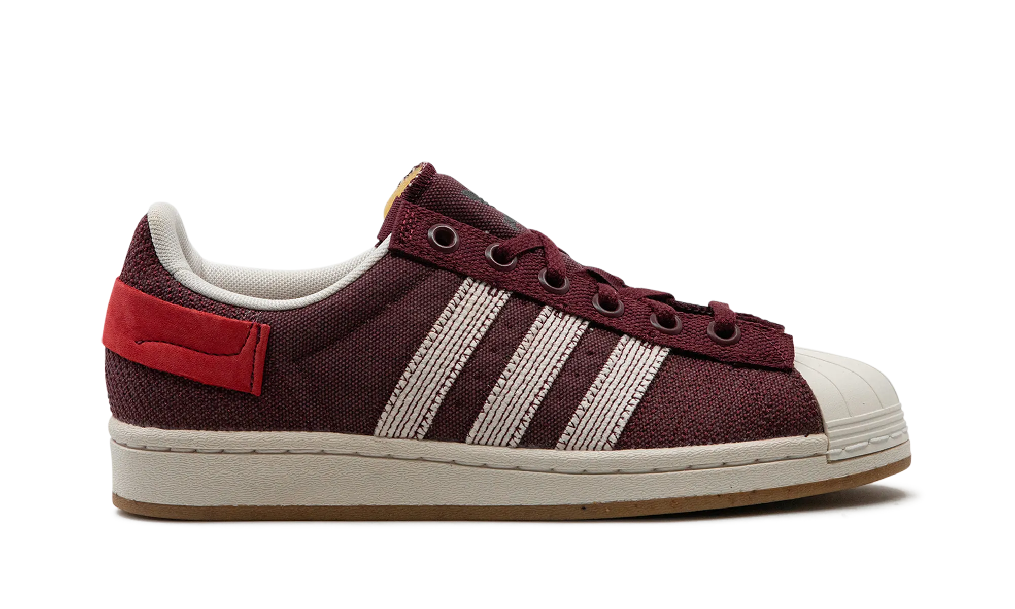 Parley x Superstar "Shadow Red" adidas casual mens footwear
