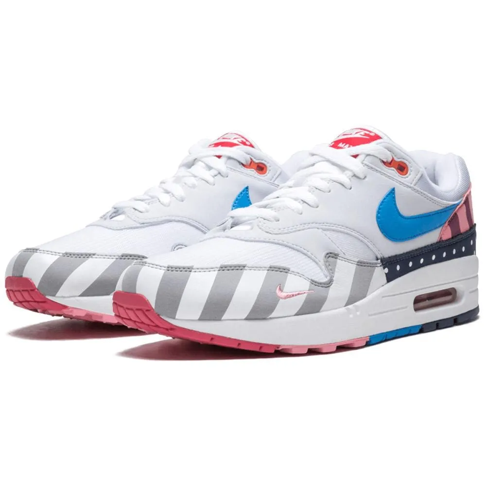 Parra x Nike Air Max 1 White Multi Nike Air Max cushioned sneakers