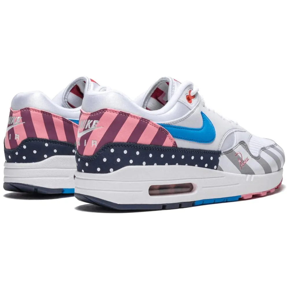 Parra x Nike Air Max 1 White Multi Nike Air Max cushioned sneakers