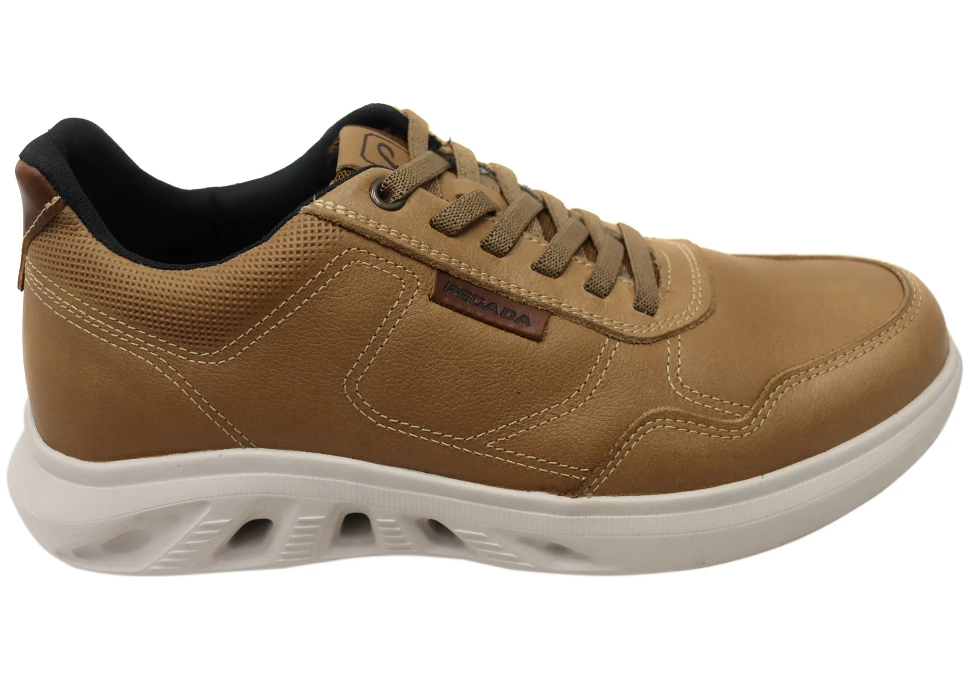 Pegada Endure Mens Comfortable Leather Casual Shoes Made In Brazil Pegada Shoes