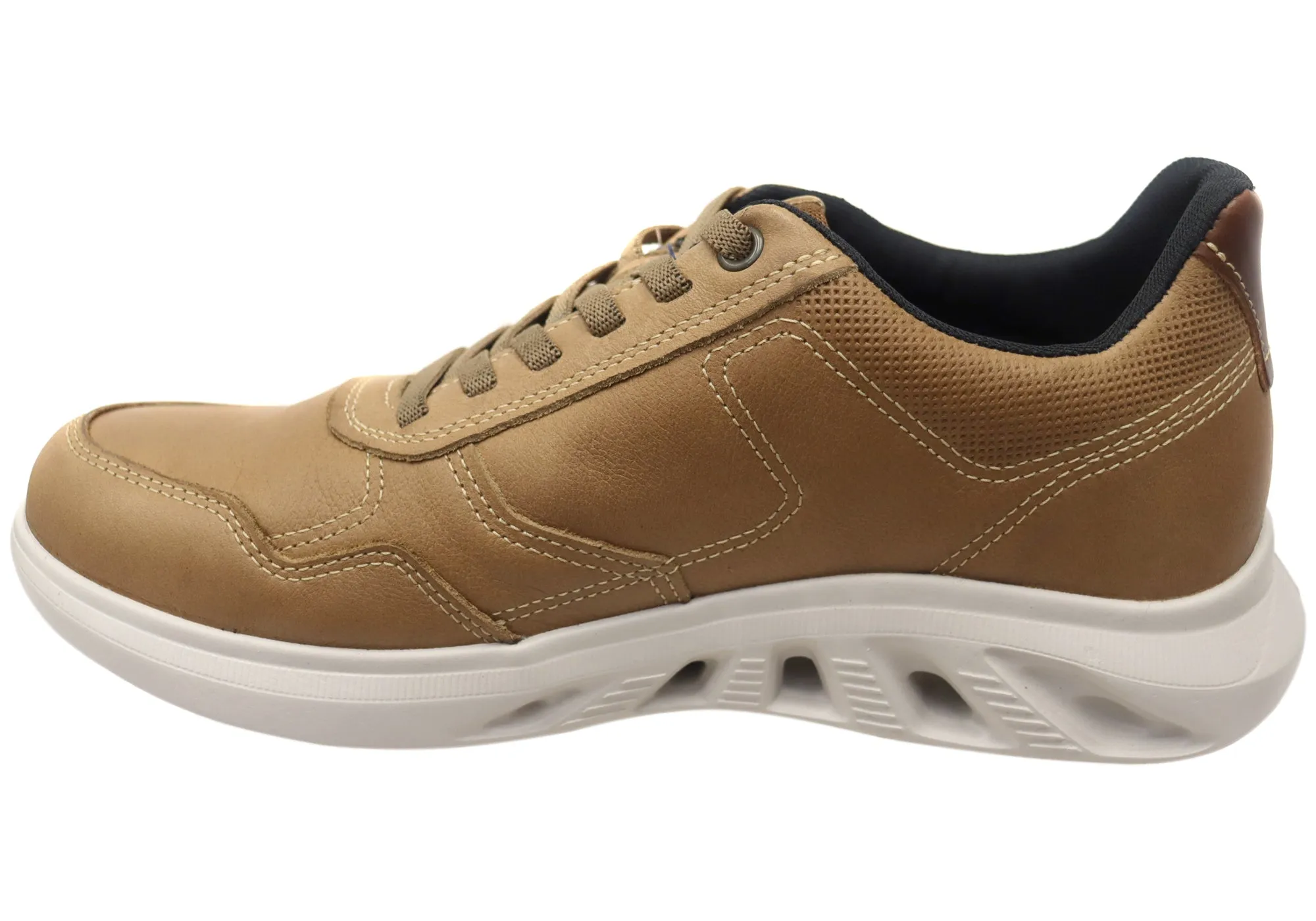 Pegada Endure Mens Comfortable Leather Casual Shoes Made In Brazil Pegada Shoes