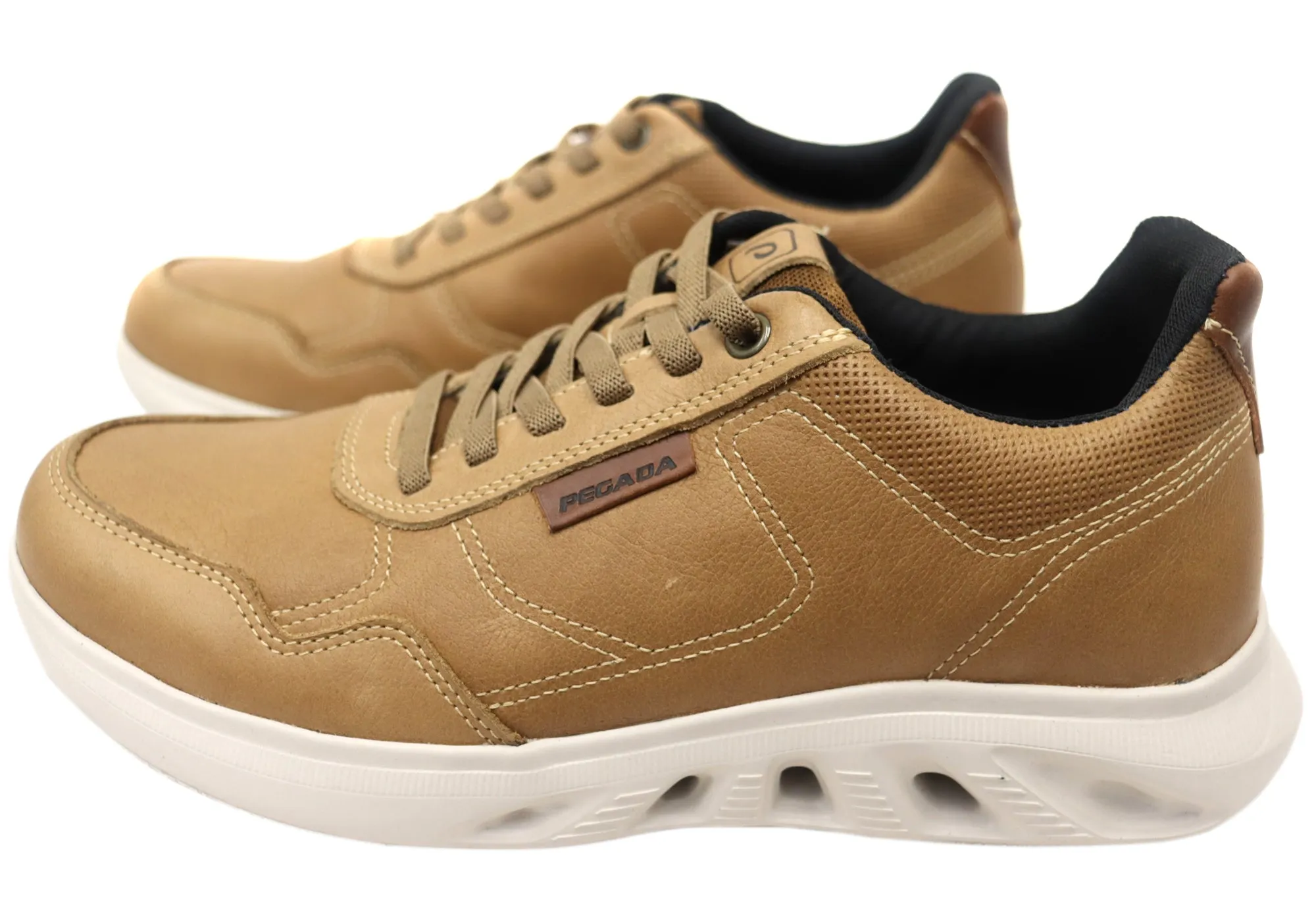 Pegada Endure Mens Comfortable Leather Casual Shoes Made In Brazil Pegada Shoes
