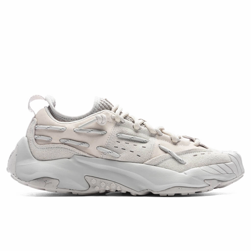 Plexus - Glacier Gray/Gray Violet Puma shoes with suede and modern shape
